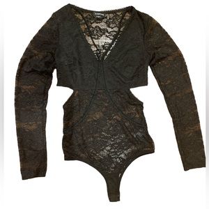 Bebe lace bodysuit